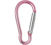 5/10/50/100pcs Aluminum Carabiner Key Chain Clip Outdoor Camping Keyring Snap Hook Water Bottle Buckle Kit Climbing Accessories