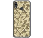 Tumundosmartphone Funda Gel Tpu para Huawei P20 Lite Diseño Sand Camuflaje Dibujos