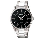 RELOJ CASIO MTP-1303PD-1AVEG PARA HOMBRE TIMELESS COLLECTION ESFERA NEGRA