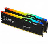 Kingston Technology Kingston FURY Beast RGB DDR5 5200mhz 32GB - Memoria RAM para Overclocking con Iluminación RGB