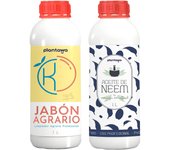 Plantawa Pack Ahorro Jabón Potásico 1L + Aceite de Neem 1L
