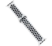 "PACIFICO Correa de reloj silicona para apple watch banda de reloj, iwatch 38mm/40mm/41mm para SE/Series 8/Series 7/ Series 6/Series 5/ Series 4/Series 3/Series 2/Series 1" Correa de reloj 42/44/45mm - plata oro TALLA L