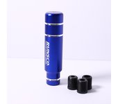 13CM Gear Shift Knob Manual Transmission Gear Stick Lever Shifter Knob Color Red Black Gold Blue Purple Car Universal Aluminum