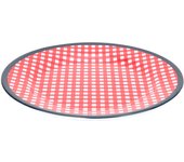 Plato redondo de 22 cm resistente a la temperatura, vajilla para el hogar, restaurante, hotel, cocina