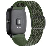 20mm/22mm Nylon Loop band For Amazfit GTS/2/2e/GTS2 Mini/GTR 3/Pro /47mm/GTR2/2e S Adjustable Elastic Bracelet Amazfit bip strap