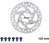 ZTTO Bicycle Brake Rotor 120 140 160 180 203mm 6 in Stainless Steel Hydraulic Brake Rotor MTB Road Bike Disc Brake With T25 Bolt
