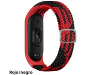 Bracelet for Mi band 7 Strap Elastic adjustable Nylon Braided Miband4 miband 5 correa Wristband xiaomi Mi band 3 5 4 6 strap