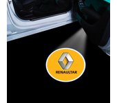 Car Door LED HD Welcome Courtesy Shadow Projector Lamp Logo Light For Renault Megane 2 3 4 Twingo Clio Talisman Captur Trafic RS