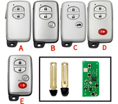 Global Xhorse VVDI XM38 Smart Key XSTO01EN XSTO01EN Remote Key 8A 4D 4A BA Chip for Toyota Lexus Updated Version Support 312-433