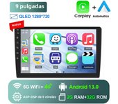 7"9"10" 2Din Car Radio Android 13 Android auto Wireless Carplay WIFI GPS Car Audio Automotive Multimedia Player MP5 Player