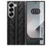 Tumundosmartphone Funda Carcasa Dura para Samsung Galaxy Z Fold 6 5G diseño Neumatico Dibujos