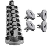 Ruedas de lavavajillas de 12 piezas Ruedas de cesta inferior para Aeg Electrolux