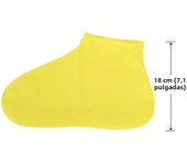 Elastic Waterproof Shoe Cover Outdoor Rain Boots Silicone Anti Slip Rain Shoe Cover PVC Portable Mid Thickened Latex Shoe Cover