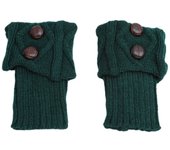 Knitted Leg Warmer Short Leg Warmers Boot Cover Warm Socks Cuffs Thermal Ladies Legging Crochet Foot Ankle Warmers Winter Women