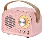 Altavoz Bluetooth,Altavoz inalámbrico vintage,Altavoz Bluetooth portátil inalámbrico compatible con emparejamiento TWS/U-Disk/Tarjeta TF/AUX