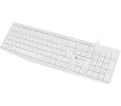 NATEC - NKL-1949 teclado Universal USB QWERTY Español Blanco NKL-1949