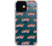 Funda compatible con iPhone 13 Mini - Patron Love