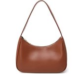 Bolsos de hombro para mujer, lindo bolso de mano tipo hobo, mini bolso de mano con cierre de cremallera