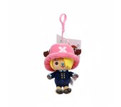 12cm/4.72in One Piece Original Kawaii Plush Keychain Toy Tony Chopper Soft Stuffed Plush Doll Keychain Handbag Ornaments Toys