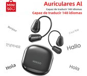 AI Translator Earphone MINISO M97 Bluetooth Translation Earbuds AI Wireless Headphone Low Latency HIFI Sound Quality With Mic