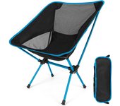 Silla Plegable Camping, Silla Plegable Ultraligera Compacta Portátil con Bolsa de Almacenamiento portátil,Ligera para Jardín,Playa,Pesca,Camping,Viajes,Senderismo