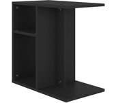 vidaXL Mesa auxiliar de madera contrachapada 50x30x50 cm Blanco, Negro, Roble Sonoma Mesa de sofá Mesa de Entrada para Salón Consola de Entrada Mueble Recibidor Mesita Mesa auxiliar Salon