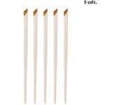 Upgrade Blade Eyeliner Ultra Thin Fine Angle Flat Eyebrow Brush Under The Eyes Place Makeup Brush Precise Detail Brush