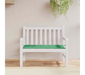 vidaXL Cojín para banco de jardín tela Oxford 120x50x3 cm en color Rojo/Verde/Taupé y más | acolchados duraderos para sofás de jardín terraza exterior