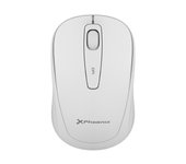Phoenix m250 ratón inalámbrico 2.4 ghz receptor usb hasta 1600 dpi compatible con pc mac portátil color blanco