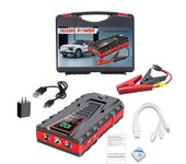 Arrancador de batería de coche multifuncional 99800mAh, potencia de emergencia automotriz 12v, iPotente banco de energía portátil, sistema de carga de batería de coche, refuerzo automático, Banco de energía con bolsa