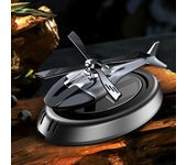 Solar Car Air Freshener Perfume Helicopter Decor Interior Decor Solar Car Rotating Aromatherapy Perfume