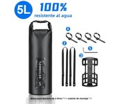 NEWBOLER 2025 Portable Waterproof Bike Fork Bag 5L Portable Bike Bag Electric Scooter Bag Bicycle Front Bag  Bicycle Fork Bag