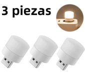 1/10Pcs Mini USB Night Light Warm White Eye Protection Book Reading Light USB Plug Computer Mobile Power Charging LED Night Lamp