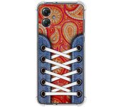 Funda Silicona Antigolpes para Motorola Moto G84 5G diseño Zapatillas 10 Dibujos