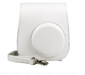 For Fujifilm  Film Camera Bag for Instax Mini 11 9 8 Camera Case PU Leather Soft Silicone Cover Bag with Shoulder Strap
