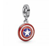 Charm Colgante Escudo Capitán América los Vengadores de Marvel - 79078C01