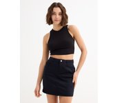 Con esta camiseta sin mangas con diseño estilo corsé, podrás lucir un look moderno y atrevido INSIDE