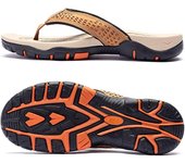 Chanclas Hombre Sandalias Deportivo de Playa y Piscina Verano Zapatillas Flip Flops con Suela de Goma