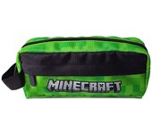 Portatodo Minecraft. Portatodo con diseño moderno y parches incluidos. Ideal para organizar lápices y accesorios con estilo.