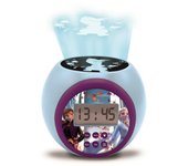 LEXIBOOK - Despertador proyector con función temporizador, Frozen