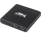 Multimedia Player 4K H.265 Advertising Player Auto Loop Playback With TF/AV/HDMI/USB Disk 1080P HD Media Player Support Mouse