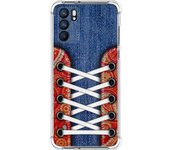 Funda Silicona Antigolpes para Oppo Reno 6 5G diseño Zapatillas 11 Dibujos