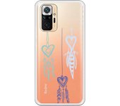 Funda compatible con Xiaomi Redmi Note 10 Pro / Pro Max - Atrapasuenos corazones