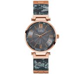 Reloj Guess Soho para Mujer Gris con Cadena Combinada en Acero y Resina