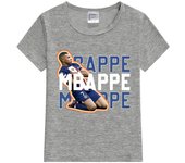 Brand Mbappe Avatar Printed Children's Clothing Summer Kid's Short-sleeved Sports Cotton T-shirt Personalized Baby Tops for Boys