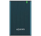 Caja Externa para Disco Duro de 2.5" Aisens ASE-2525PB/ USB 3.0/ Sin tornillos