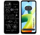Funda Silicona para Xiaomi Redmi A1 Plus diseño Formulas Dibujos