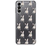 Funda Silicona Antigolpes para Samsung Galaxy A04s diseño Perros 12 Dibujos