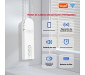 Zigbee & WiFi & Bluetooth Smart Electric Curtain Motor Chain Roller Shutter DIY Electric Shutter Drive Solar Panel Google Home