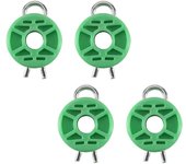 4 x set Front Power Window Regulator Guide Roller For Saab 9-5 9-3 900